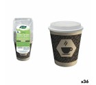 Set de Vasos Algon Cartón Café 8 Piezas 250 ml (36 Unidades)