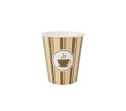 Set de Verres Algon Carton Café 30 Pièces 250 ml (15 Unités)