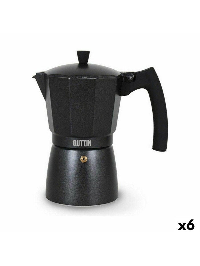 Italian Coffee Pot Quttin 9 Cups (6 Units)