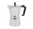 Cafetera Italiana Quttin Aluminio 12 Tazas (6 Unidades)