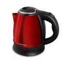 Kettle Esperanza EKK128R Black Red Stainless steel Plastic 1350 W 1 L