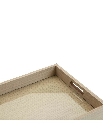 Set of trays Versa MDF Wood 30 x 5,5 x 40 cm (3 Pieces)