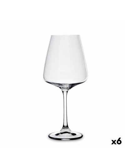 verre de vin Bohemia Crystal Loira Transparent verre 450 ml (6 Unités)