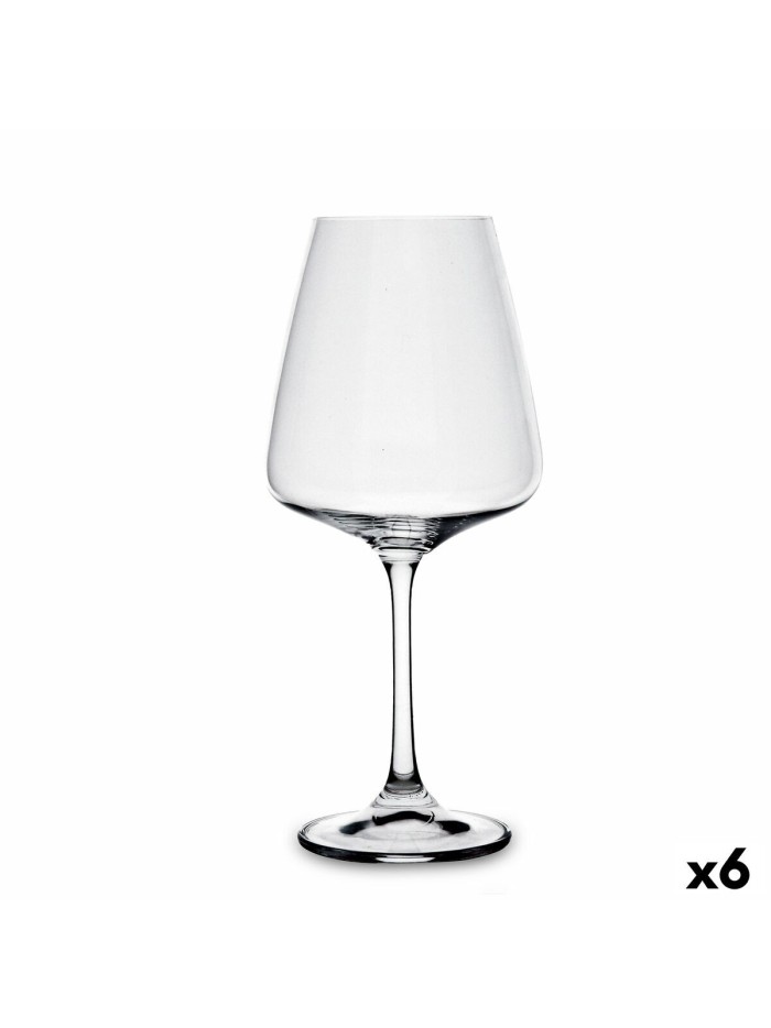 Copa de vino Bohemia Crystal Loira Transparente Vidrio 450 ml (6 Unidades)