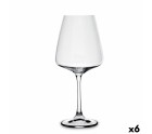 Wine glass Bohemia Crystal Loira Transparent Glass 450 ml (6 Units)