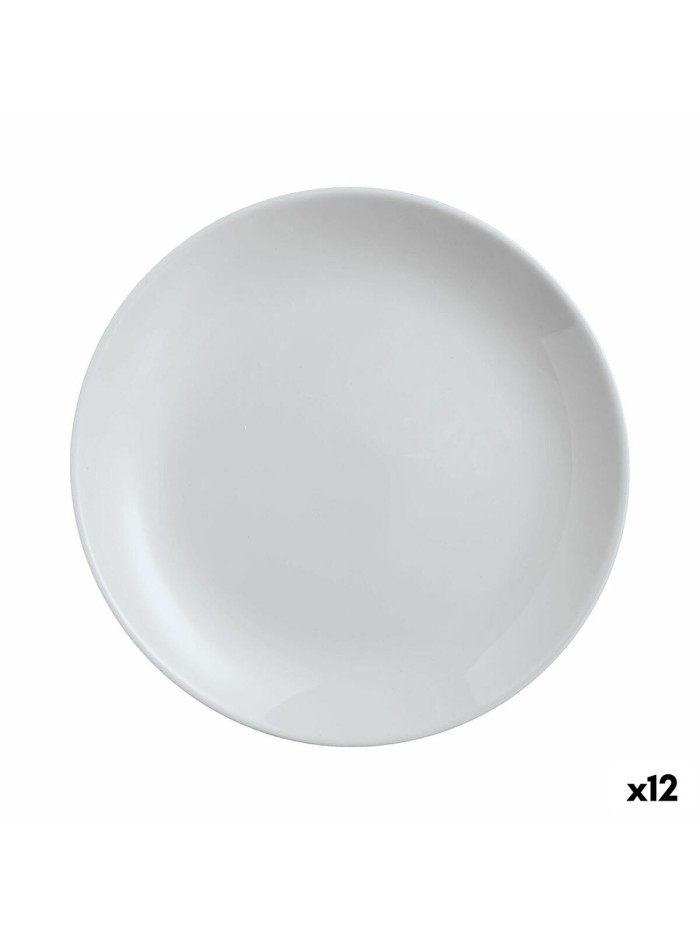 Plat pour pizza Luminarc Diwali Gris verre Ø 32 cm (12 Unités)
