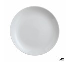 Pizza Plate Luminarc Diwali Grey Glass Ø 32 cm (12 Units)
