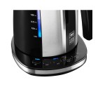 Hervidor y Tetera Eléctrica Melitta LOOK AQUA DELUXE BLACK EU Negro/Plateado Acero Inoxidable 2400 W 1,7 L