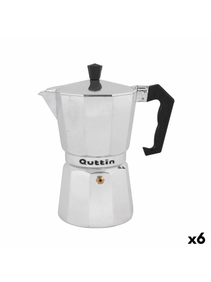 Italian Coffee Pot Quttin 6 Cups (6 Units)