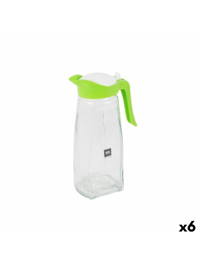 Carafe avec Couvercle et Doseur La Mediterránea Optima 1,4 L verre (6 Unités)