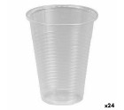 Set of reusable glasses Algon Transparent 25 Pieces 200 ml (24 Units)