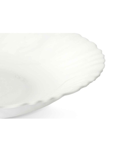 Set de Vajilla Blanco Vidrio (2 Unidades) 18 Piezas