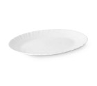 Fuente de Cocina Blanco Vidrio 25 x 2 x 19 cm (24 Unidades)