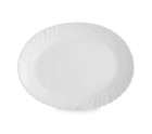 Fuente de Cocina Blanco Vidrio 25 x 2 x 19 cm (24 Unidades)