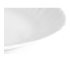 Serving Platter White Glass 25 x 2 x 19 cm (24 Units)
