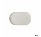 Plateau apéritif La Mediterránea Ivory Oblongue 25 x 15 x 2,2 cm (18 Unités)