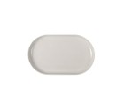 Snack tray La Mediterránea Ivory Oval 25 x 15 x 2,2 cm (18 Units)