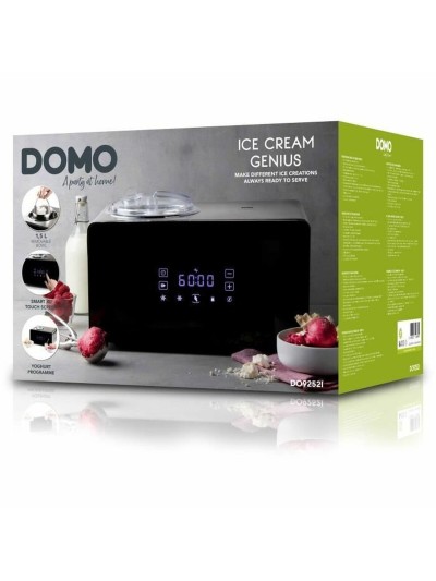 Sorbetière DOMO Do92521 Acier inoxydable