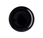 Plato Llano Quid Select Basic Negro Melamina Ø 25 cm (24 Unidades)