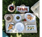 Bol para Aperitivos Quid Select Basic Blanco Melamina 13 cm (24 Unidades)