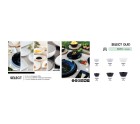 Snack Bowl Quid Select Basic Black Melamin 10 cm (24 Units)