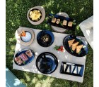 Bol para Aperitivos Quid Select Basic Negro Melamina 15 cm (24 Unidades)