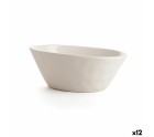 Bol pour Apéritifs Bidasoa Cosmos Blanc Céramique 17 cm (12 Unités)