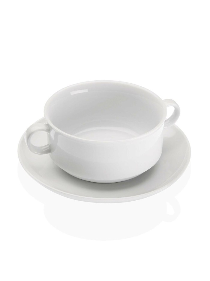 Soup Bowls Versa White 17 x 6 x 12,3 cm