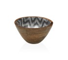 Bowl Versa Chevron Bamboo Porcelain Mango wood