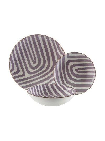 Vajilla Versa Denali Gris Porcelana