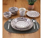 Tableware Versa Denali Grey Porcelain