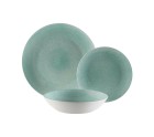 Assiettes Versa Pia Bleu Porcelaine 18 Pièces