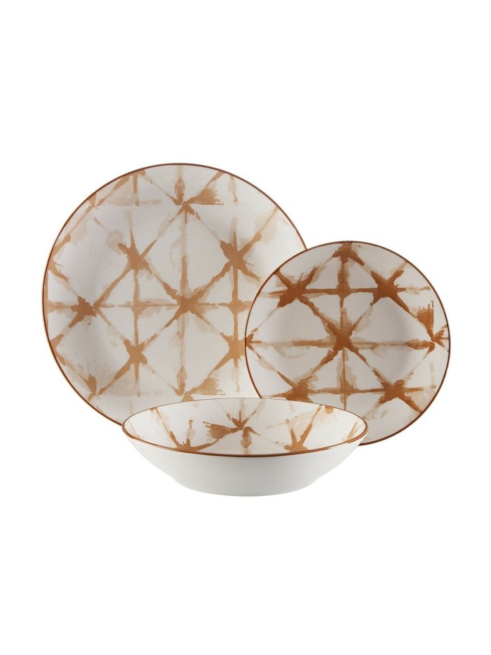 Assiettes Versa Pompeia Porcelaine 18 Pièces