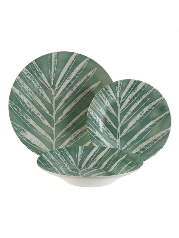 Assiettes Versa Bridget Porcelaine 18 Pièces