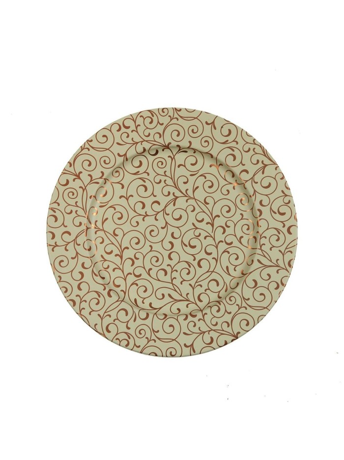 Underplate Versa Serpentine Metal 33 x 1,5 x 33 cm