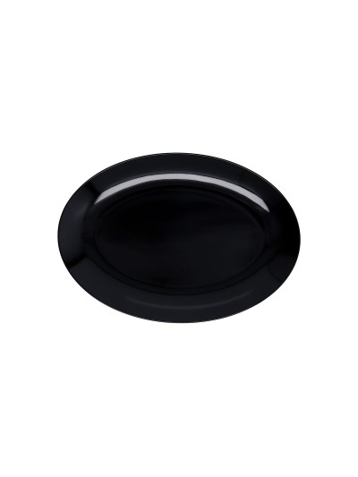 Bandeja Quid Select Basic Negro Melamina 25 x 18 cm (24 Unidades)