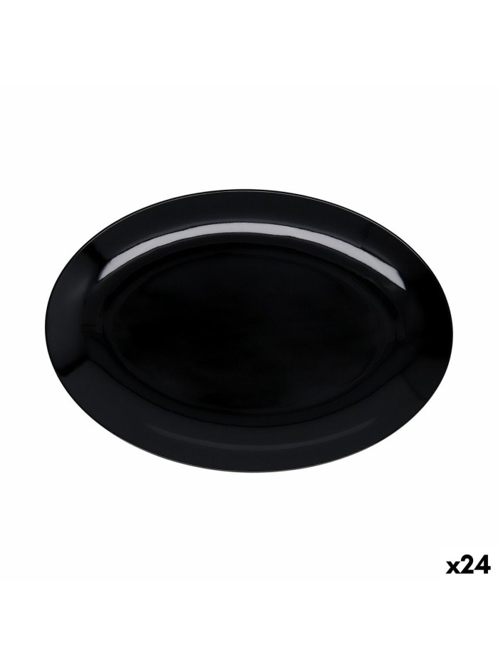 Plateau Quid Select Basic Noir Mélamine 30,5 x 21,2 cm (24 Unités)