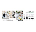 Tray Quid Select Basic White Melamin 25 x 18 cm (24 Units)