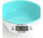 balance de cuisine Dcook Gallery Blanc Vert 5 kg 1 L (24 Unités)