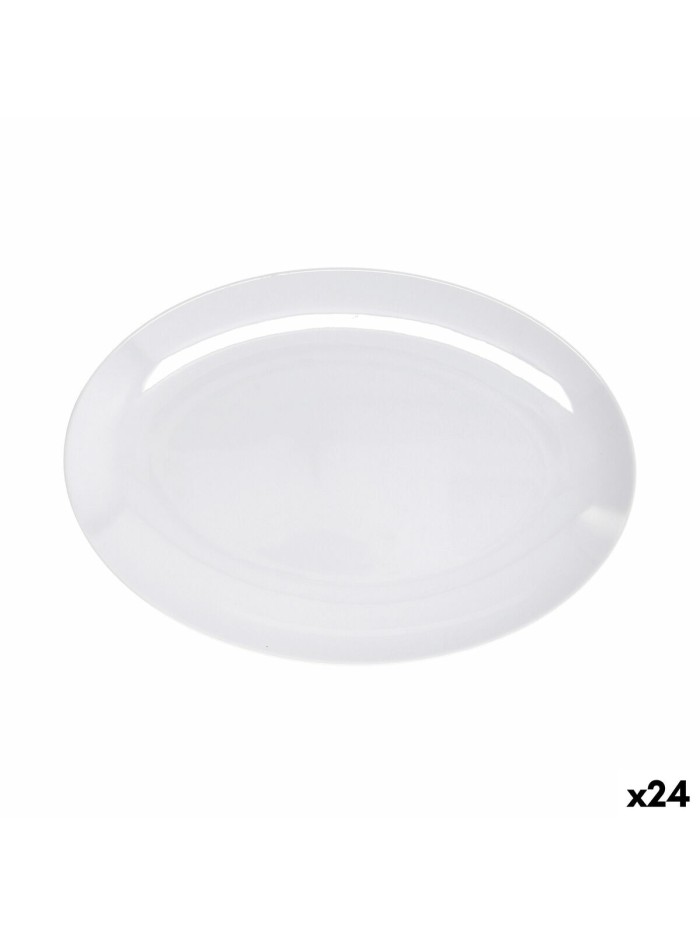 Plateau Quid Select Basic Blanc Mélamine 30,5 x 21,2 cm (24 Unités)