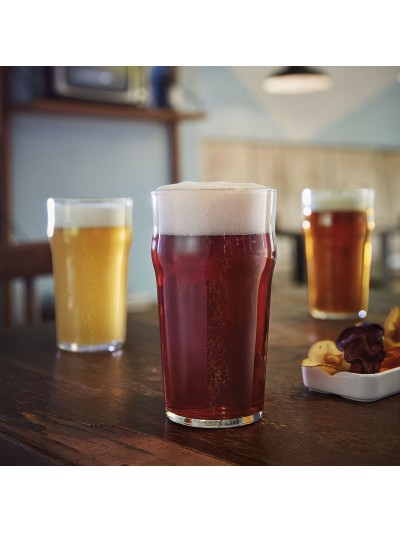 Set de Vasos Arcoroc Nonic Transparente Vidrio 280 ml (48 Unidades)