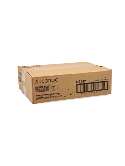 Set de Vasos Arcoroc Islande Transparente Vidrio 200 ml (12 Unidades)