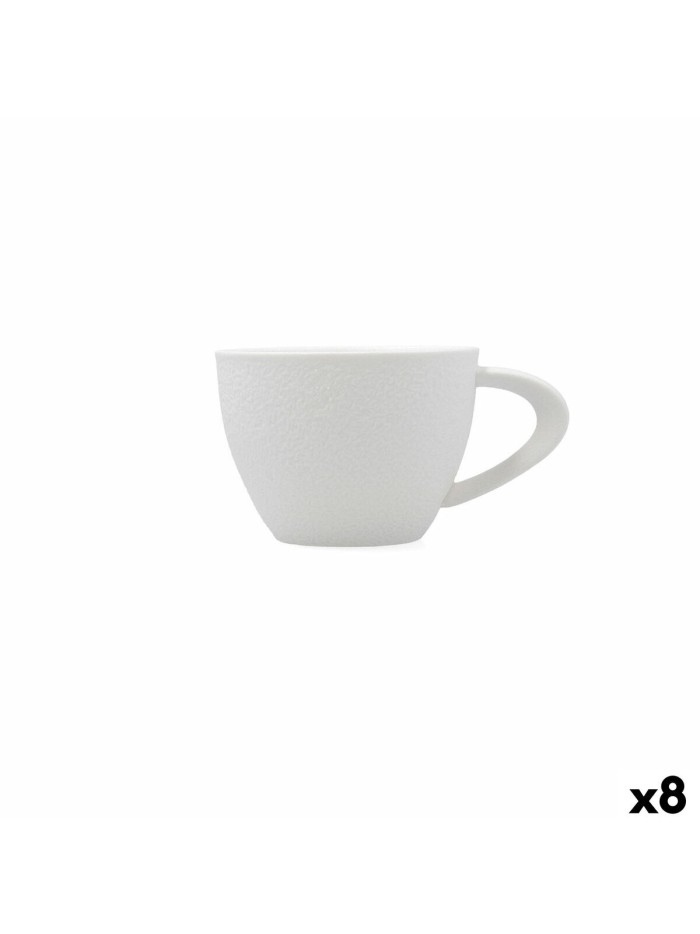 Tasse Bidasoa Fosil Blanc 220 ml (8 Unités)