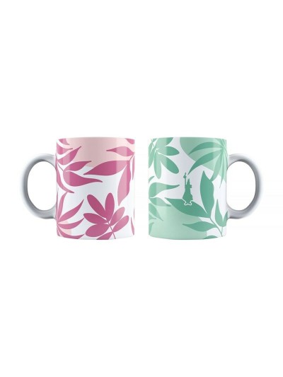 Juego de 2 Tazas Mug Bialetti Primavera Colores surtidos 330 ml