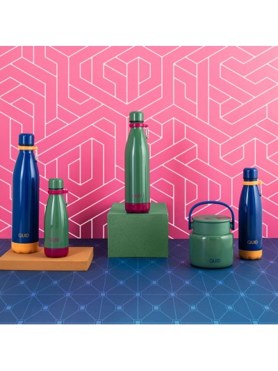 Thermal Bottle Quid Sarao Blue 1 L (12 Units)