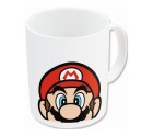 Taza Mug Super Mario Blanco Cerámica Rojo (350 ml)