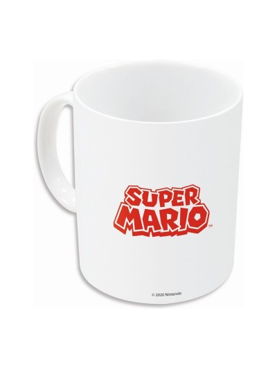 Tasse mug Super Mario Blanc Céramique Rouge (350 ml)
