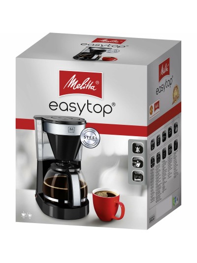 Electric Coffee-maker Melitta Easy Top II 1023-04 1050 W Black 1050 W 1,25 L 900 g
