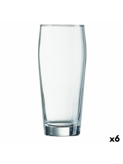 Vaso para Cerveza Luminarc World Beer Transparente Vidrio 480 ml 6 Unidades (Pack 6x)