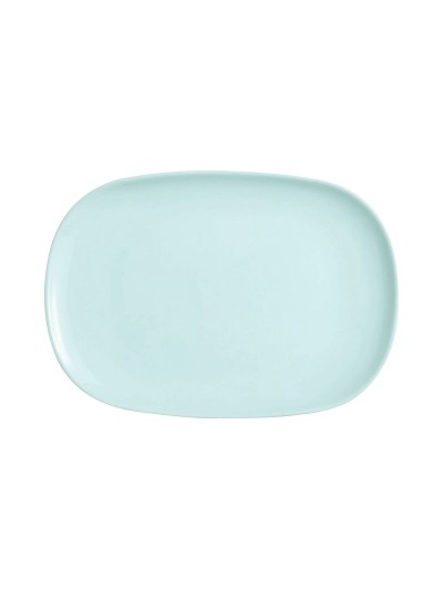 Plat à Gratin Luminarc Sweet Line Turquoise verre 35 x 24 cm (6 Unités)